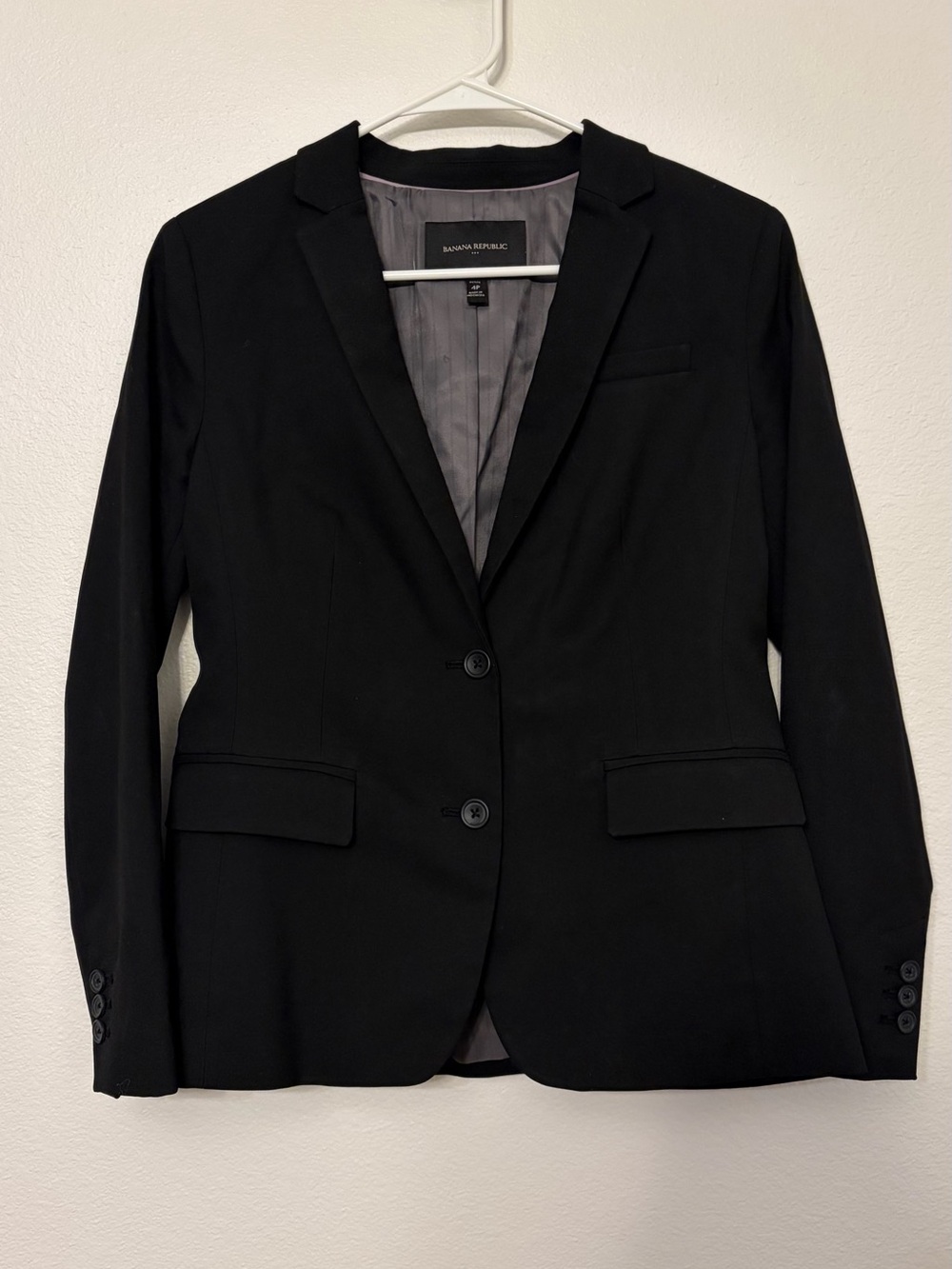 Banana Republic Black Women's Single-Breasted Blazer